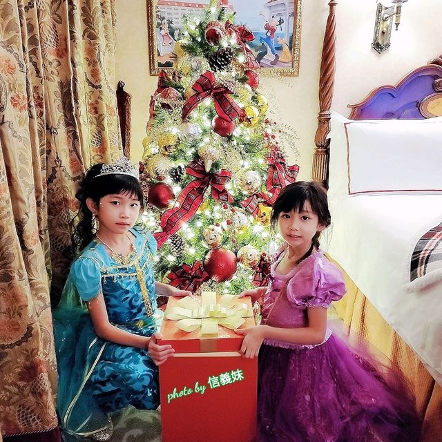 「閃亮聖誕」主題客房 ～ 香港迪士尼樂園酒店 ～