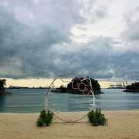 Magical beach @ Sentosa 