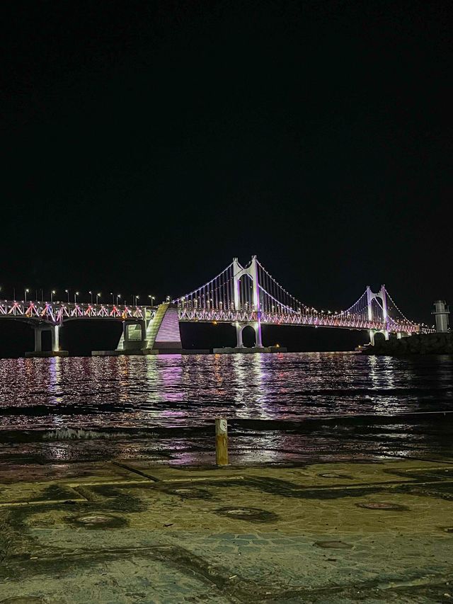 [부산] '민락수변공원' 광안대교 야경보면서 회, 소주 어때요?