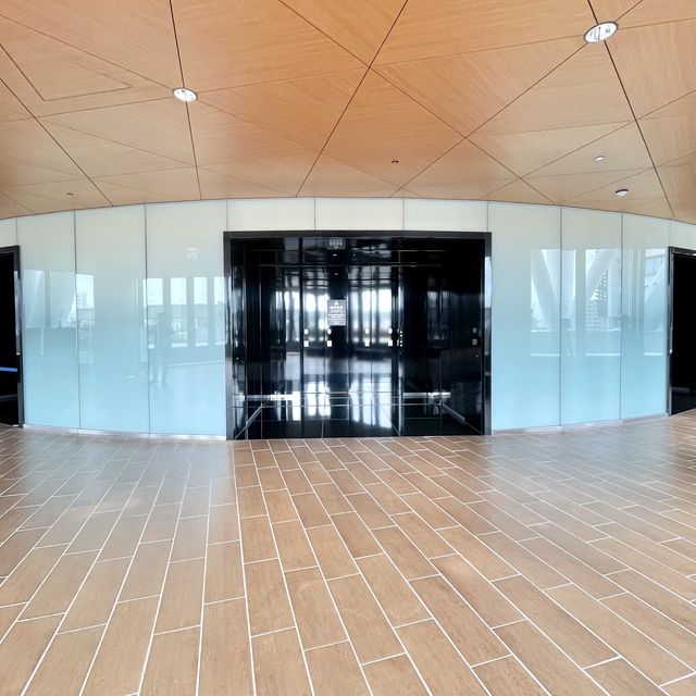 無人のスカイツリーが絶景！