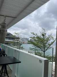 🥰對住無敵海景悠閒嘆咖啡☕️