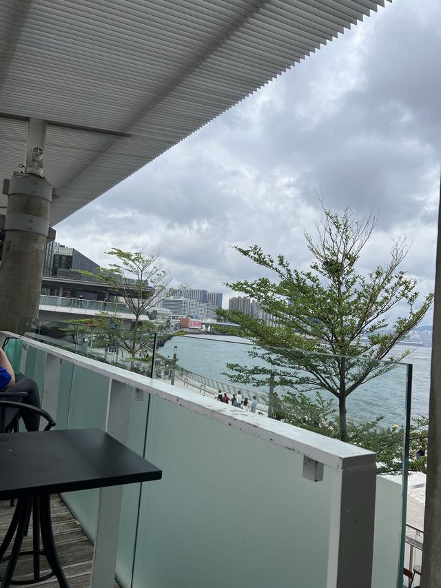🥰對住無敵海景悠閒嘆咖啡☕️