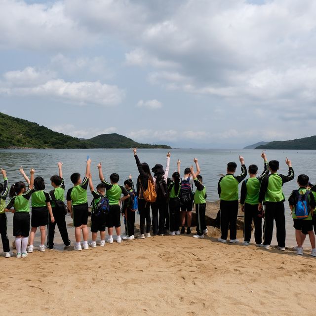 到海下灣海岸公園清潔及遊玩