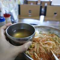 불국사역 맛집 '불국사토함산밀면'