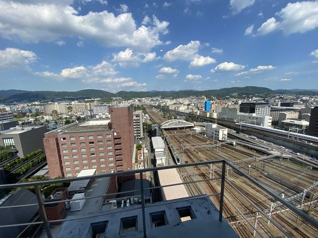 京都駅直結トレインビューも楽しめます。