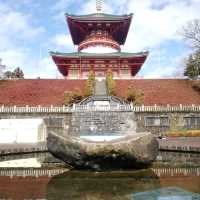 [成田]春の伊吹感じる新勝寺