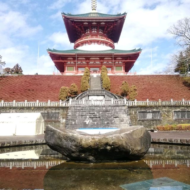 [成田]春の伊吹感じる新勝寺