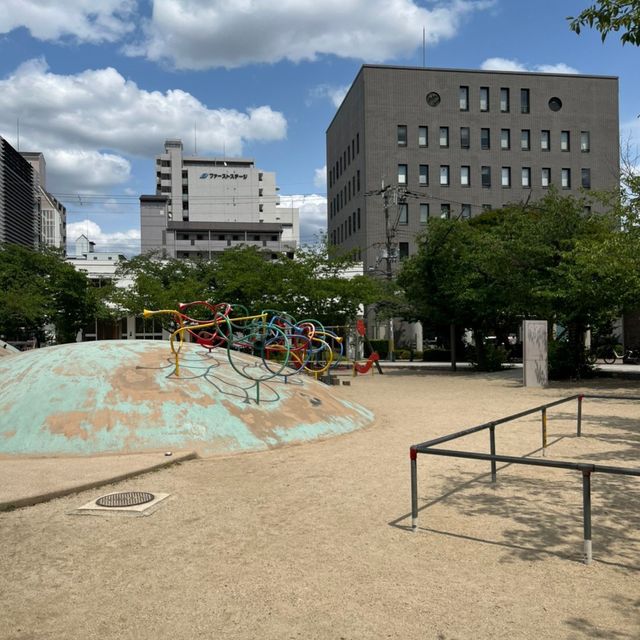 江坂公園めちゃくちゃ広すぎる😳⸜🌷︎⸝‍