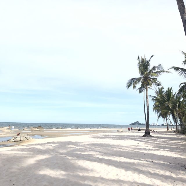 Breathing on  the Beach at Hua Hin