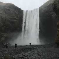 chasing waterfalls in Iceland