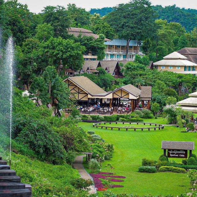 ที่พักวิวสวย ติดแม่น้ำแคว และเส้นทางรถไฟสายมรณะ