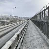 Cantilever bridge in Tromsø