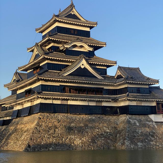 日本古老天守閣—長野縣松本城