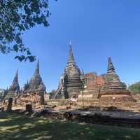 Ayutthaya, beautiful ancient city of ruins 