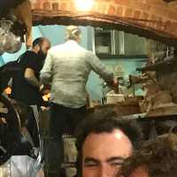 Eating Bistecca Fiorentina in Montepulciano