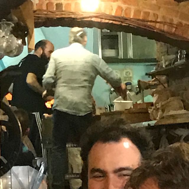 Eating Bistecca Fiorentina in Montepulciano