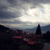 "Kalimera" echo in between these rocky valley