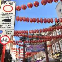 Love the lanterns here in Chinatown, London 