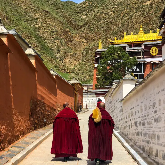 The Largest Monastery Outside of Tibet