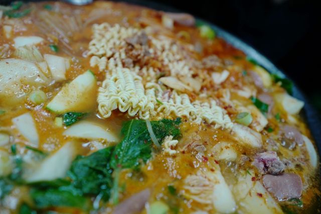 과천맛집 부대찌개맛집 통나무집 