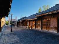 Wooden buildings ghost town, Confucius Hotel