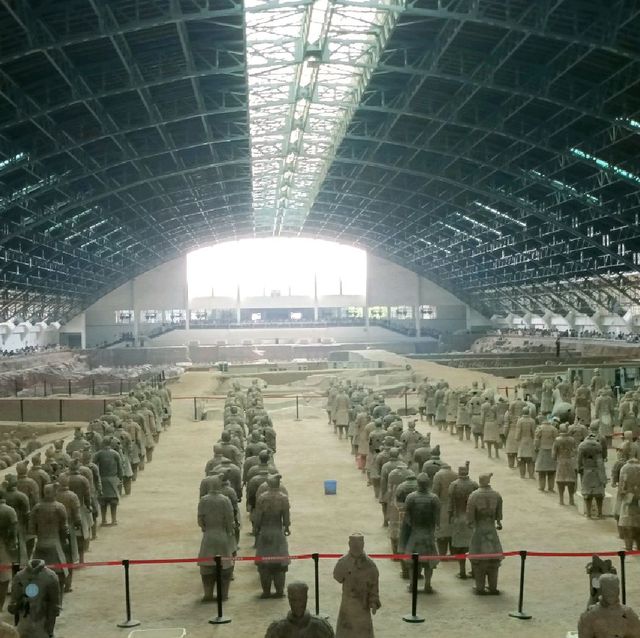 I saw the Terracotta Army - Xian 西安