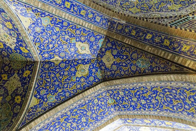 Imam Mosque, a world cultural heritage site.