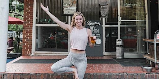 Hops & Flow Beer Yoga at Eventide Brewing | Eventide Brewing