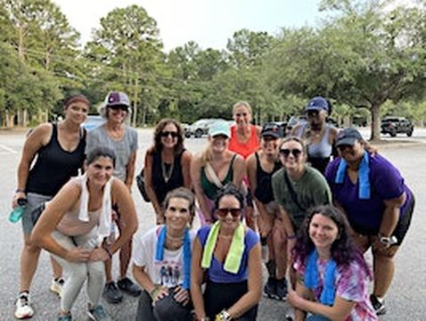 Hot Girl Walk & Stretch | Gahagan Park