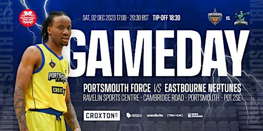 PORTSMOUTH FORCE VS EASTBOURNE NEPTUNES | Ravelin Sports Centre