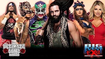 Elijah Fka Elias & Lucha Bros Penta & Fenix ,Santana, Skye Blue N Mckenzie | Suffolk Credit Union Arena