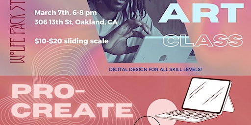 March Procreate Digital Art Skills | 306 13th St