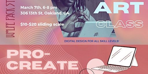March Procreate Digital Art Skills | 306 13th St