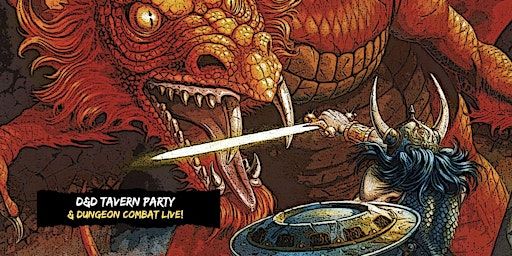 D&D Tavern Party & Dungeon Combat Live! @ Craft Brewing & Kitchen | Craft Brewing & Kitchen