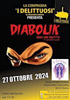 Cena con Delitto DIABOLIK | Borgo di Isola Farnese Piazza della Colonnetta,Roma