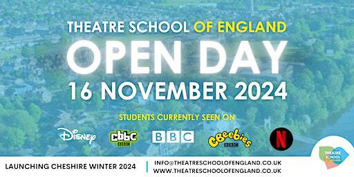 Theatre School of England Open Day | The King's School In Macclesfield