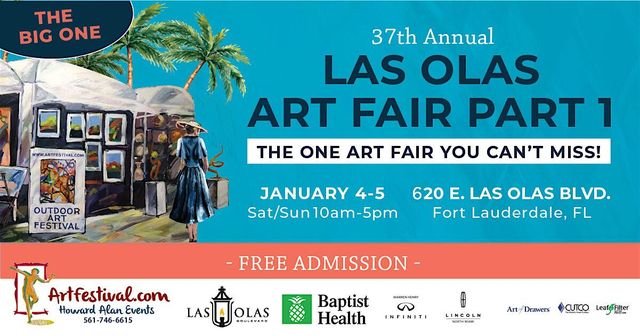 37th Annual Las Olas Art Fair Part I | 620 E Las Olas Blvd