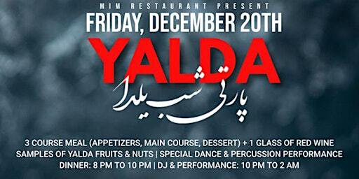 Persian Party Night for Yalda Celebration at MiM Restaurant | MiM Lounge & Restaurant