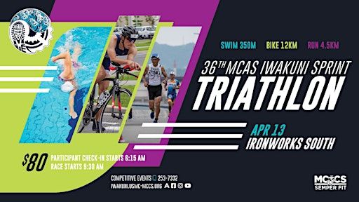 36th MCAS Iwakuni Sprint Triathlon | MCAS Iwakuni Iron Works