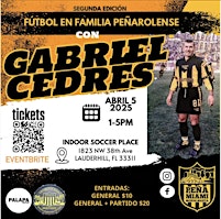 Futbol con Gabriel Cedres | INDOOR SOCCER PLACE