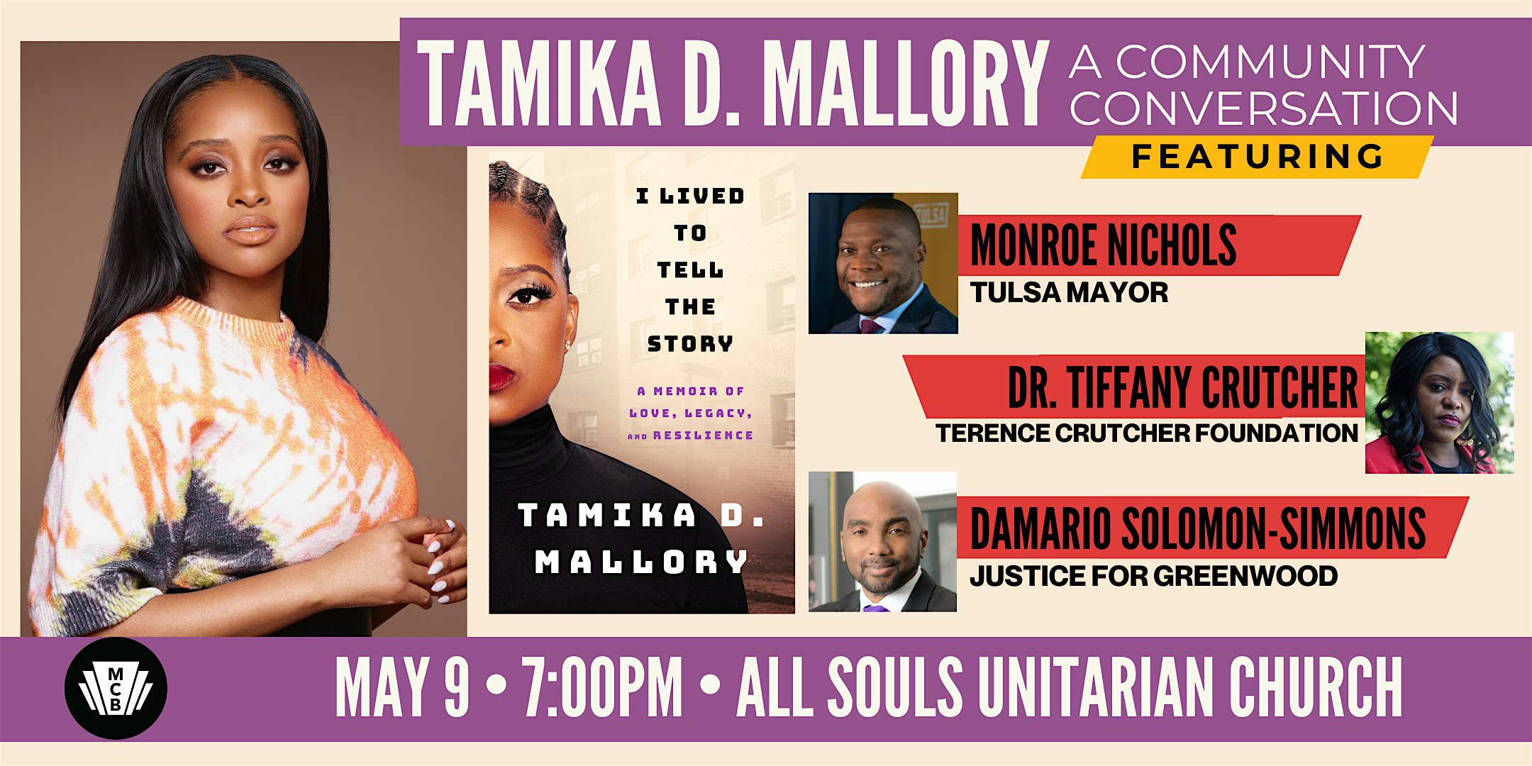 An Evening with Social Justice Leader Tamika D. Mallory | All Souls Unitarian Church