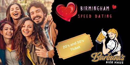 Speed Dating Singles Night ages 22 to 38 Birmingham Broad Street | Barbara's Bier Haus Birmingham