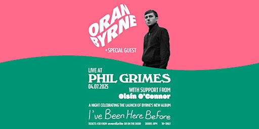 Oran Byrne LIVE at Phil Grimes | Phil Grimes