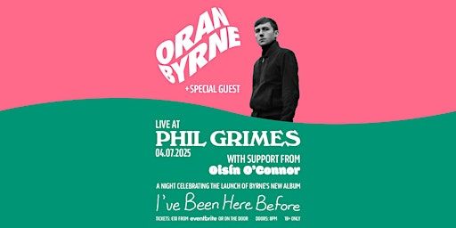 Oran Byrne LIVE at Phil Grimes | Phil Grimes