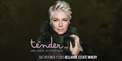 Melinda Schneider - Tender album tour | Bellarine Estate Winery