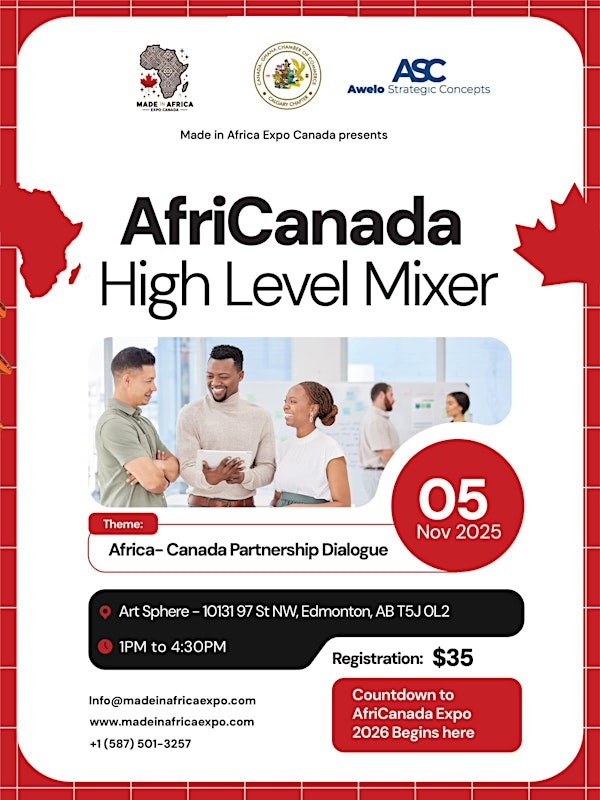 AfriCanada High-Level Mixer | 10133 97 St NW