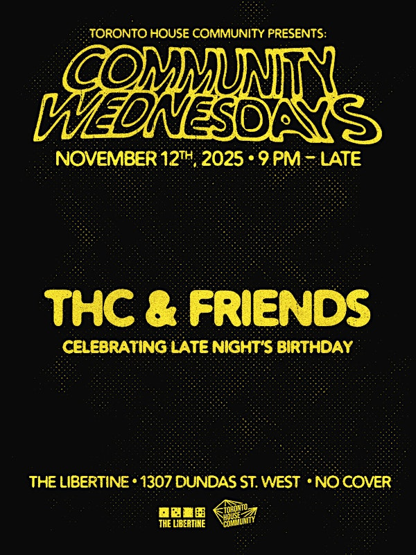 Community Wednesdays (Weekly - No Cover) | The Libertine