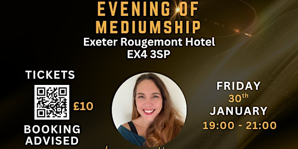 Evening of Mediumship at Exeter Rougemont Hotel | Exeter Rougemont hotel by Sunday