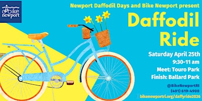 Daffodil Ride 2026 | Touro Park