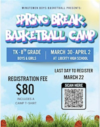 1st Annual Spring Break Basketball Camp | Liberty High School